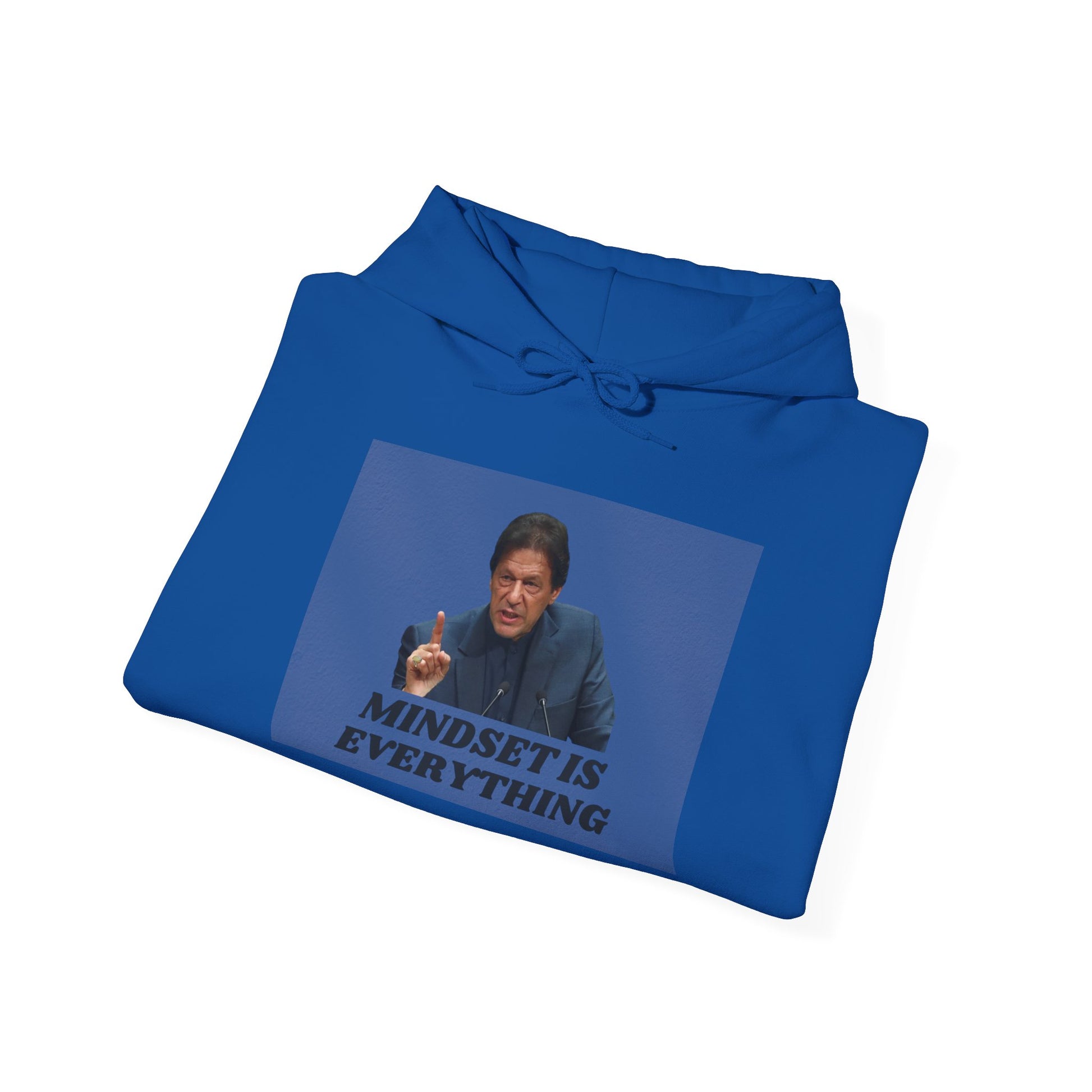 Unisex Heavy Blend™ hoodie with “Believe Like Imran Khan”