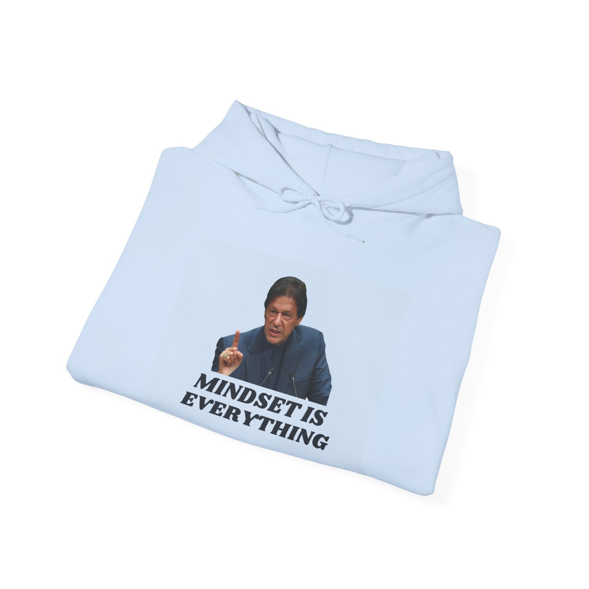 Unisex Heavy Blend™ hoodie with “Believe Like Imran Khan”