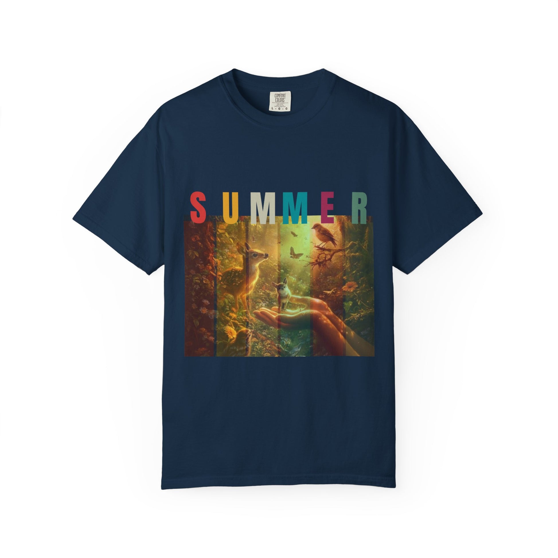 Premium Garment-Dyed Tee – Relaxed Fit for Him & Her