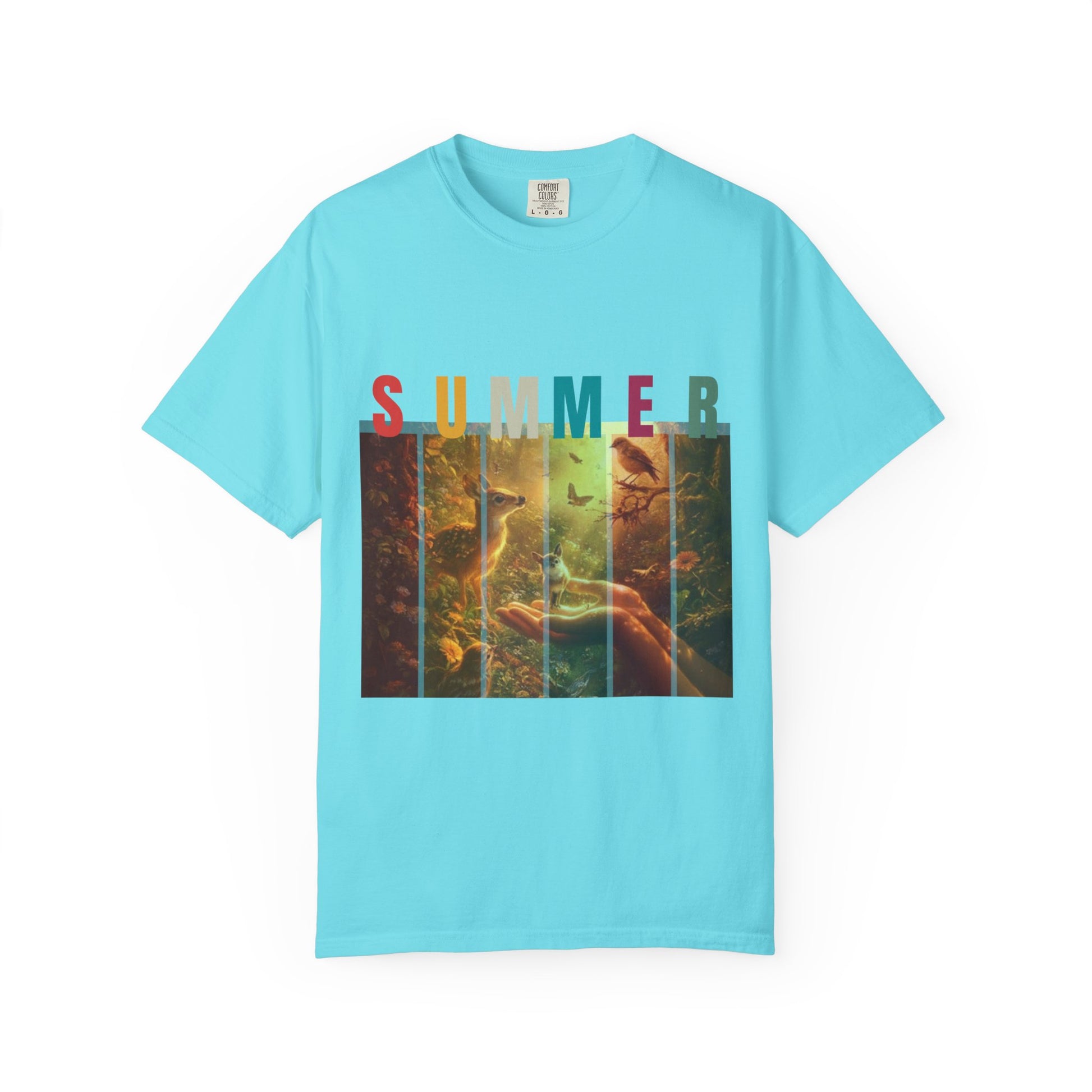 Premium Garment-Dyed Tee – Relaxed Fit for Him & Her