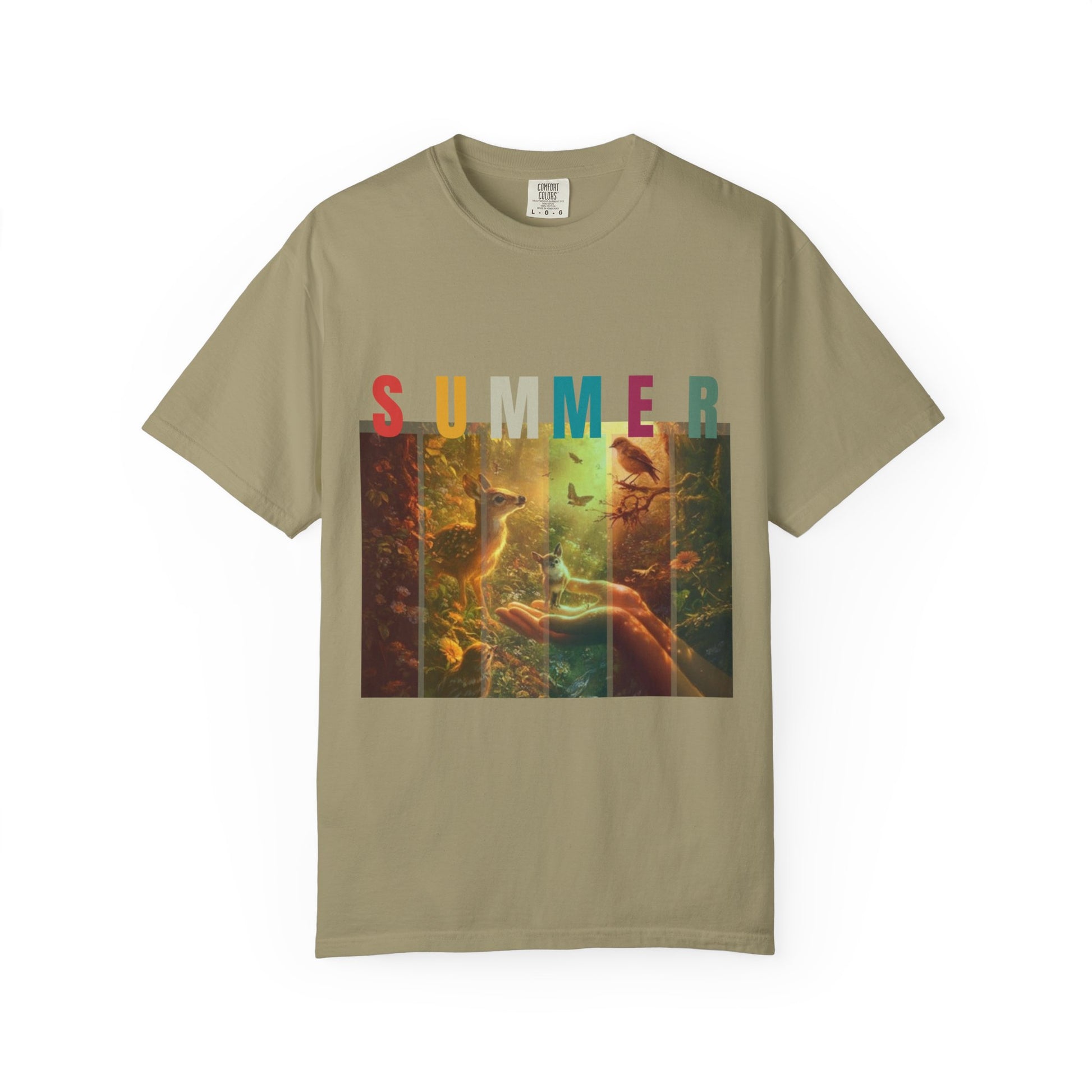 Premium Garment-Dyed Tee – Relaxed Fit for Him & Her