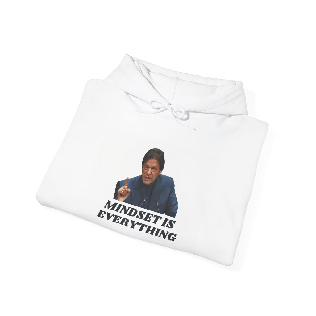 Unisex Heavy Blend™ hoodie with “Believe Like Imran Khan”