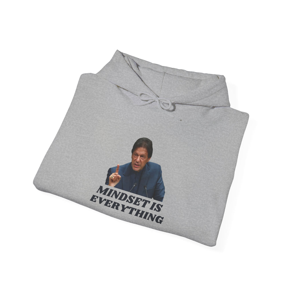 Unisex Heavy Blend™ hoodie with “Believe Like Imran Khan”