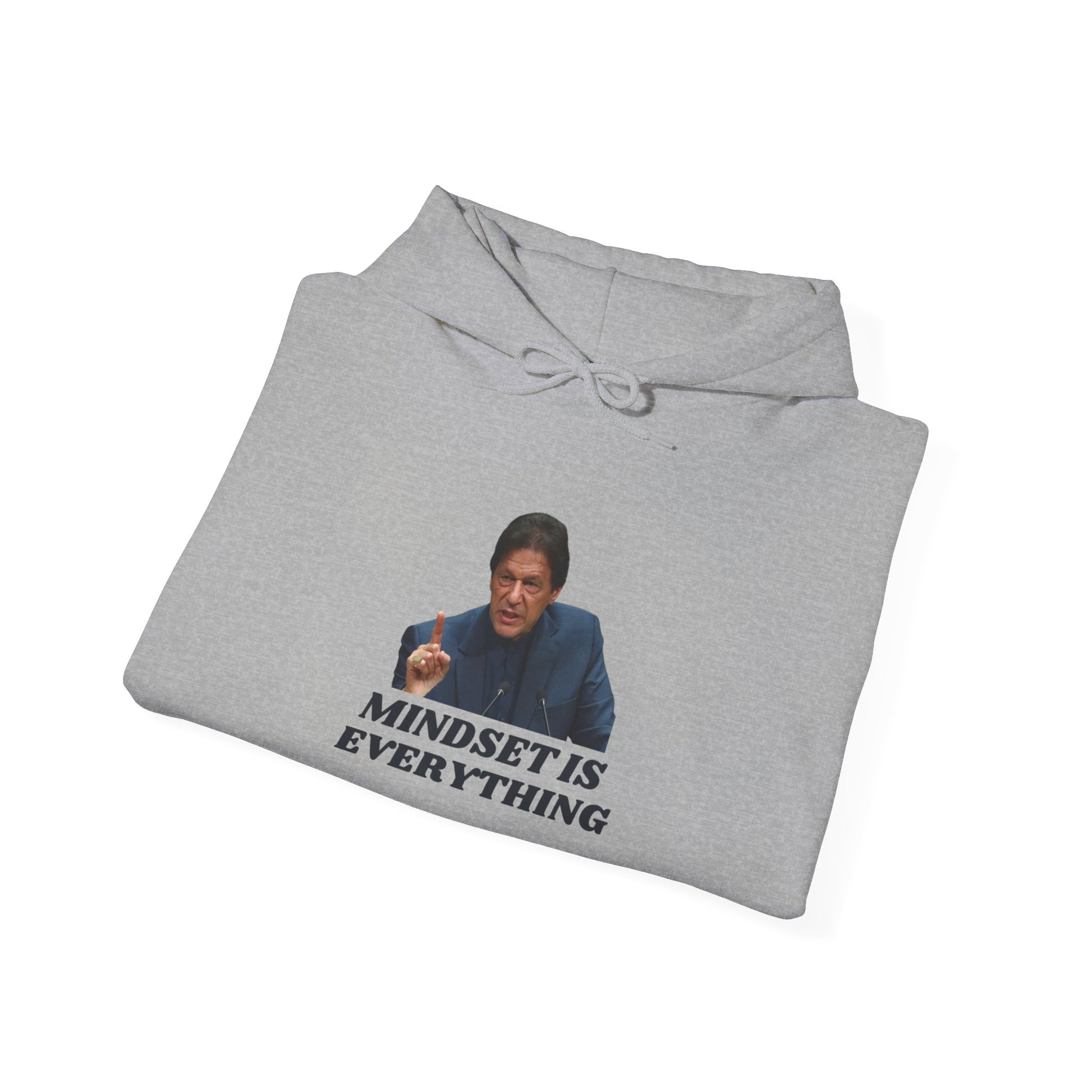 Unisex Heavy Blend™ hoodie with “Believe Like Imran Khan”