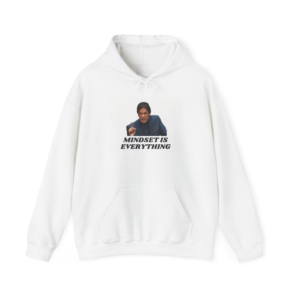Unisex Heavy Blend™ hoodie with “Believe Like Imran Khan”