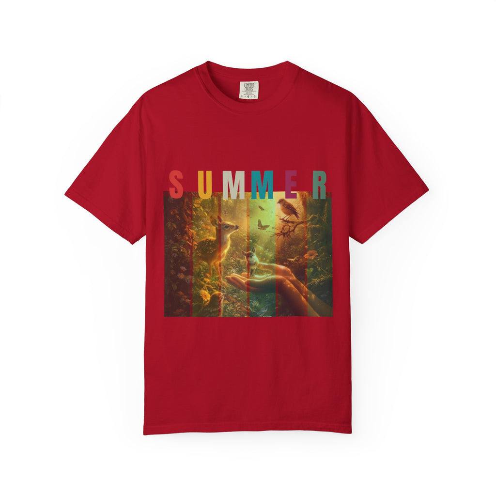 Premium Garment-Dyed Tee – Relaxed Fit for Him & Her