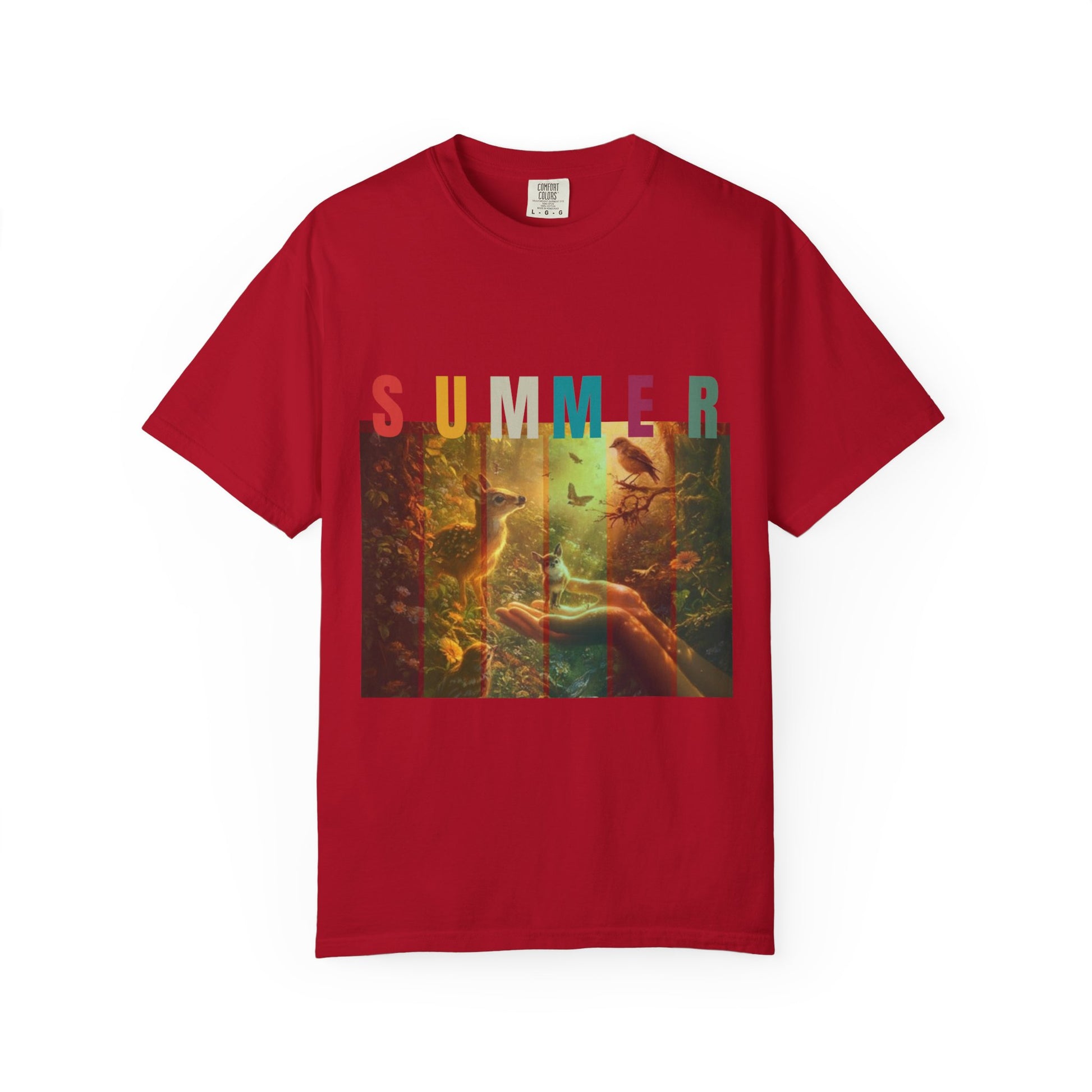 Premium Garment-Dyed Tee – Relaxed Fit for Him & Her